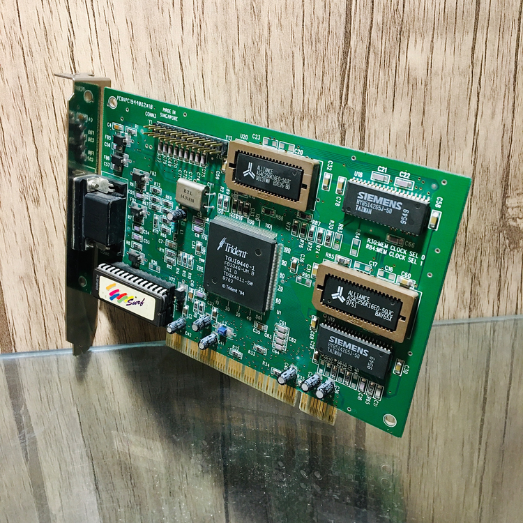 کارت گرافیک Trident TGUI9440 1MB EDO PCI © 1994