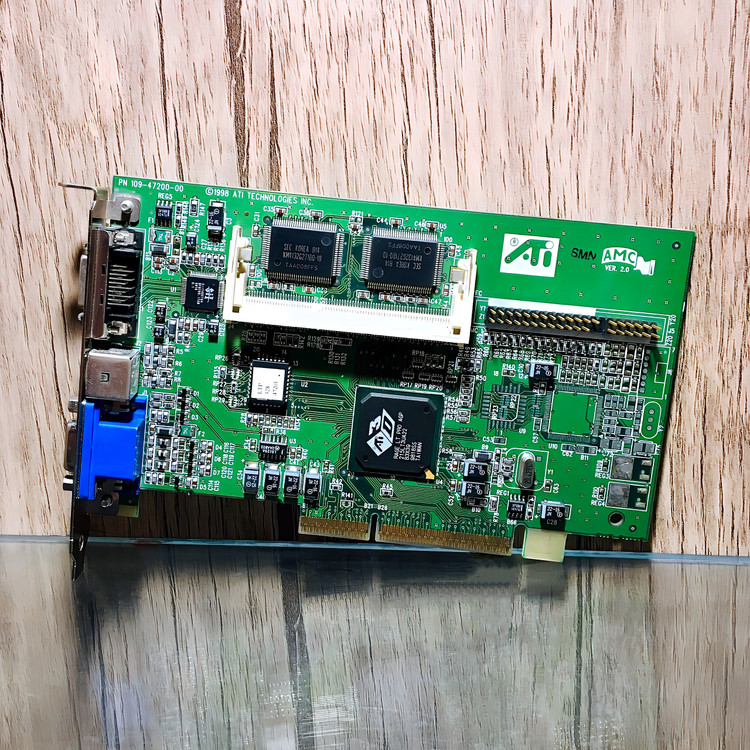 کارت گرافیک ATi 3D Rage LT Pro DFP 4MB SGRAM AGP © 1998