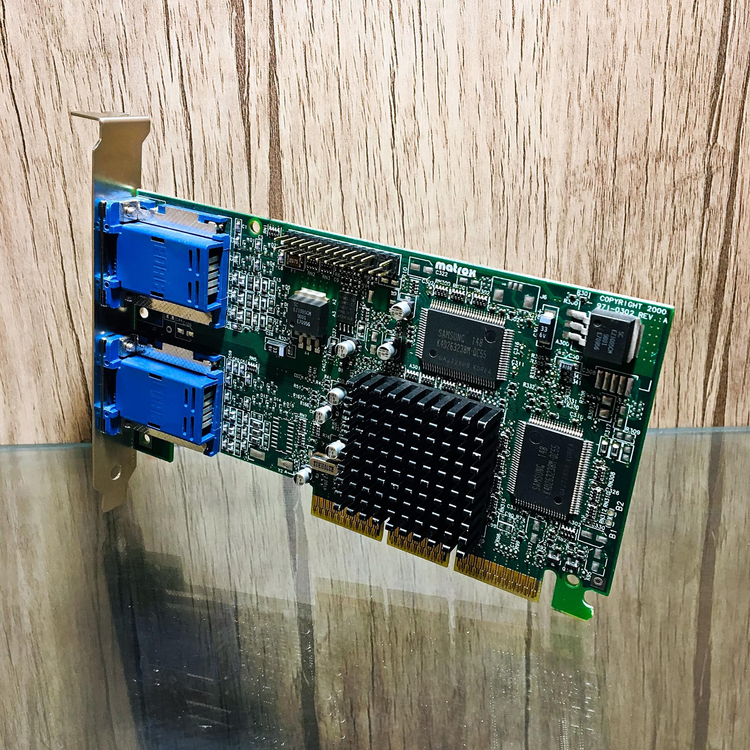 کارت گرافیک Matrox Millennium G450 | 32MB DDR AGP © 2000