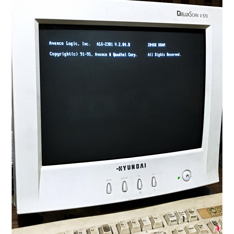 کارت گرافیک Avance Logic ALG2301 - 2 MB EDO PCI © 1992