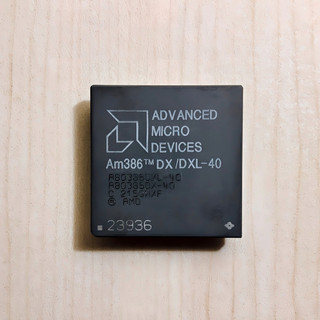سی پی یو AMD Am386 DX/DXL-40 © 1991