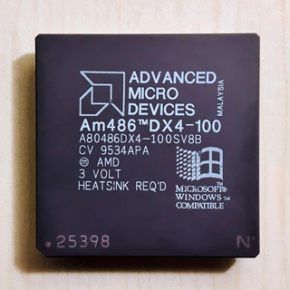 سی پی یو AMD Am486 DX4-100 © 1995
