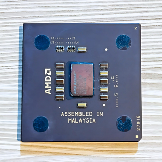 سی پی یو سرامیکی طلا AMD Athlon 1133 MHz (1.13 GHz) Gold © 1999