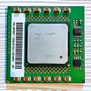 سی پی یو CPU intel Xeon 2000DP - 2000MHz / Net-Burst © 2001