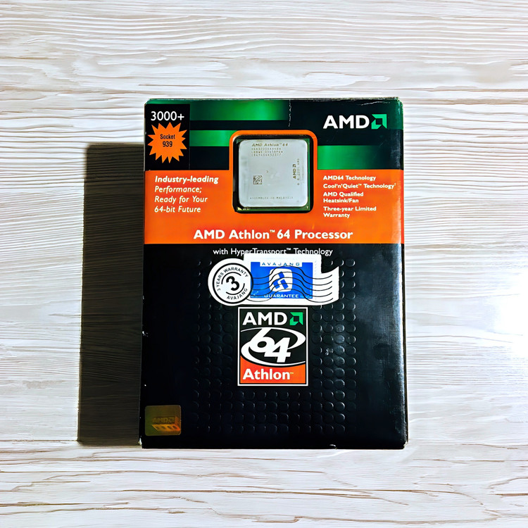 سی پی یو ای ام دی اتلون AMD Athlon 64 3000+ Box | AMD Athlon 64 3200+ 2.2GHZ