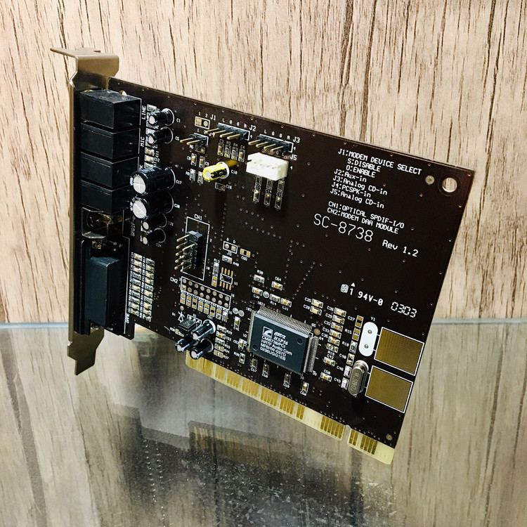 کارت صدا Zoltrix SC 8738 PCI © 2002