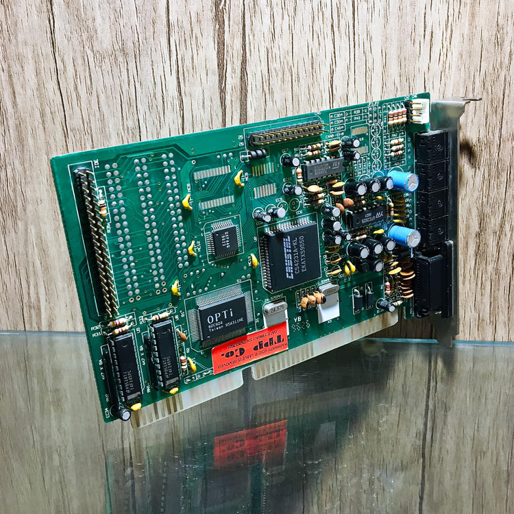 کارت صدا OPTi Sound 82C924 ISA 16 bit © 1994
