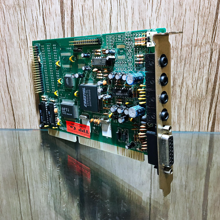 کارت صدا OPTi Sound 82C924 ISA 16 bit © 1994