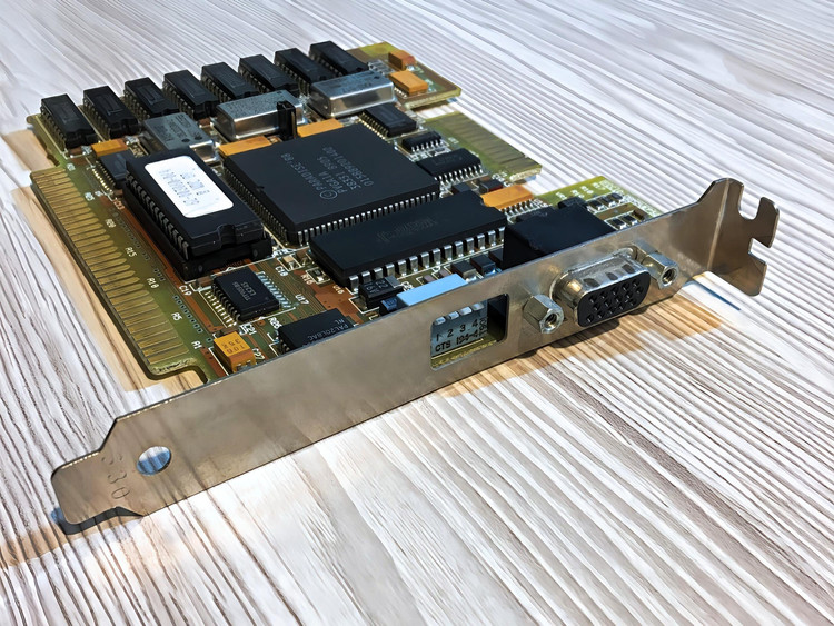 کارت گرافیک Western Digital Paradise PVGA1A-JK 256K DRAM ISA © 1988