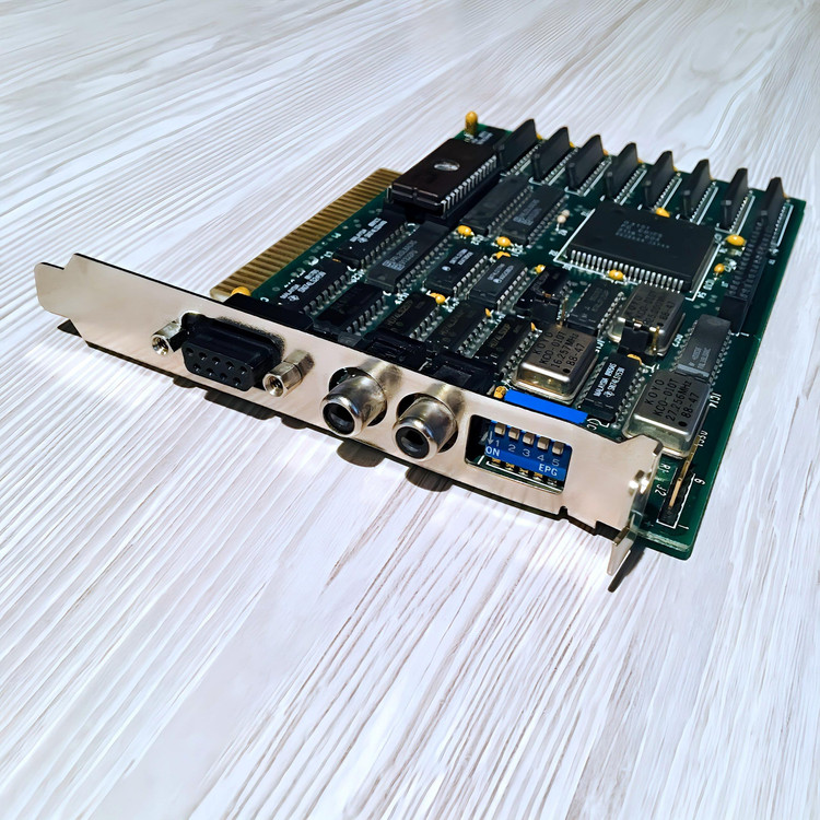 کارت گرافیک Western Digital PC CHIPS G3 EGA DRAM 256KB © 1986