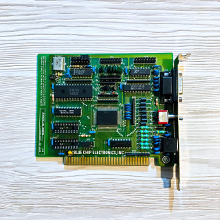 کارت گرافیک Blue Chip Electronics VT-7 256KB DRAM ISA 8 bit EGA