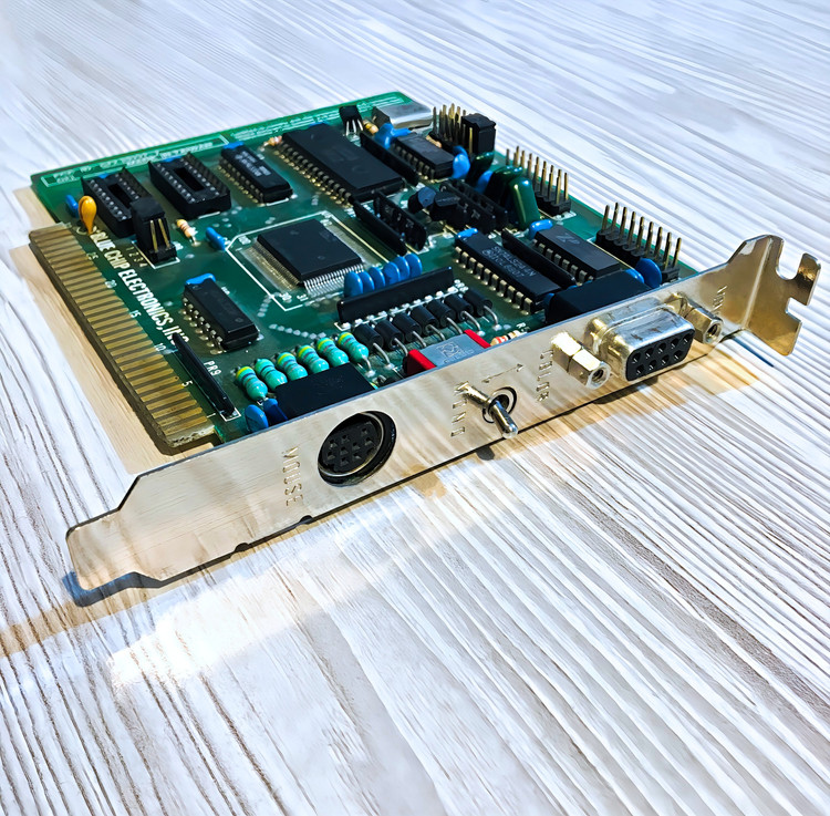 کارت گرافیک Blue Chip Electronics VT-7 256KB DRAM ISA 8 bit EGA