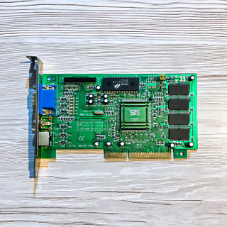 کارت گرافیک SiS 6326 8MB SDR AGP W/TV © 1997