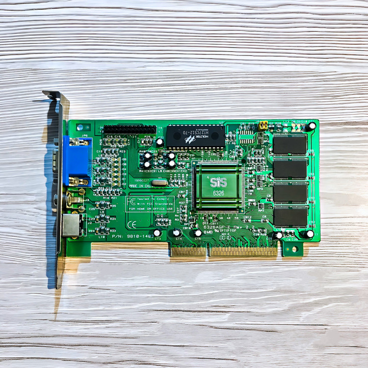 کارت گرافیک SiS 6326 8MB SDR AGP W/TV © 1997