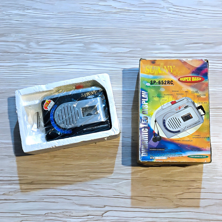 واکمن ضبط و پخش SUNNY✮ SP-652RC ► Super Bass