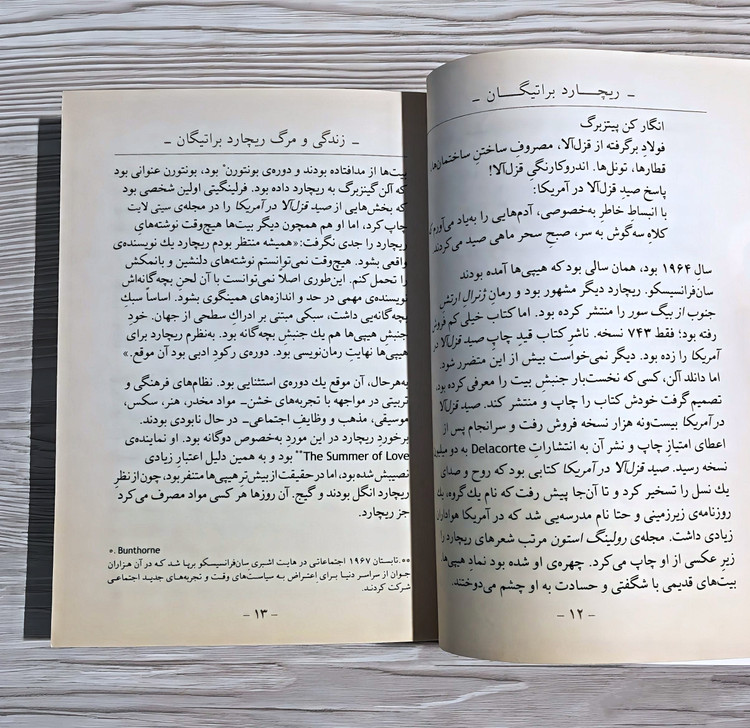 کتاب ریچارد براتیگان - نویسندگان آمریکایی