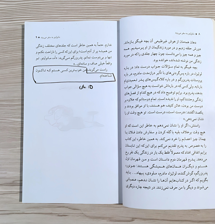 کتاب مانولیتو به سفر می رود - الویرا لیندو