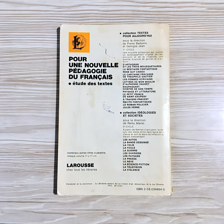 کتاب خارجی فرانسوی Le Médecin Malgré Lui © 1971
