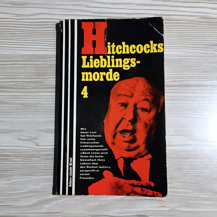 کتاب خارجی آلمانی Hitchcocks Lieblings - Morde 4 © 1974