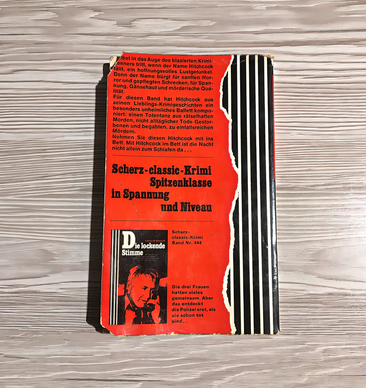 کتاب خارجی آلمانی Hitchcocks Lieblings - Morde 4 © 1974