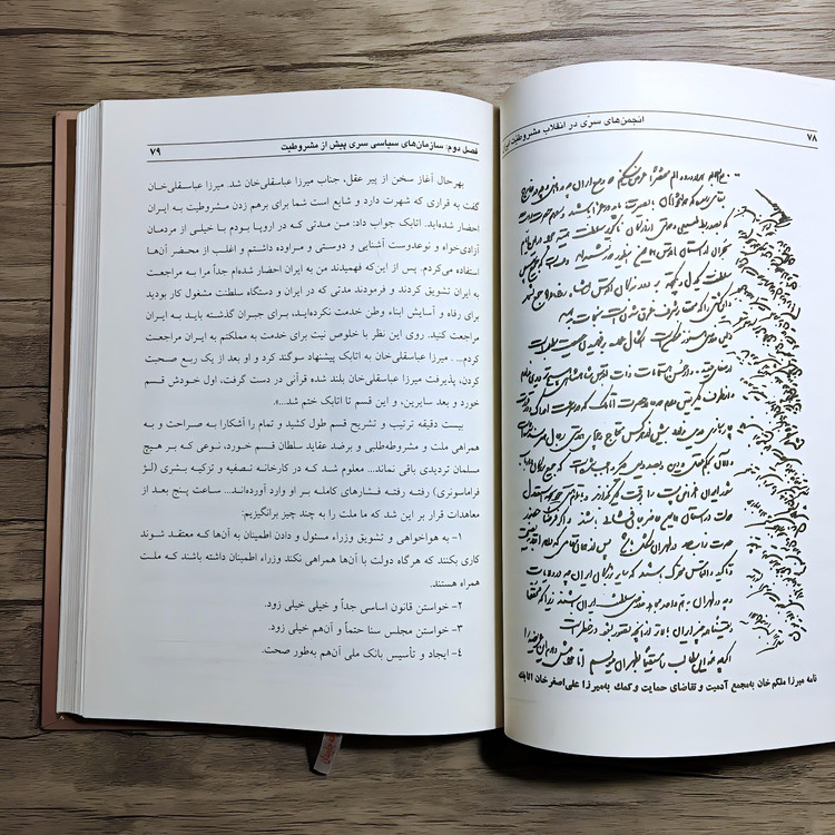 کتاب انجمن های سری در انقلاب مشروطیت 𖤓
