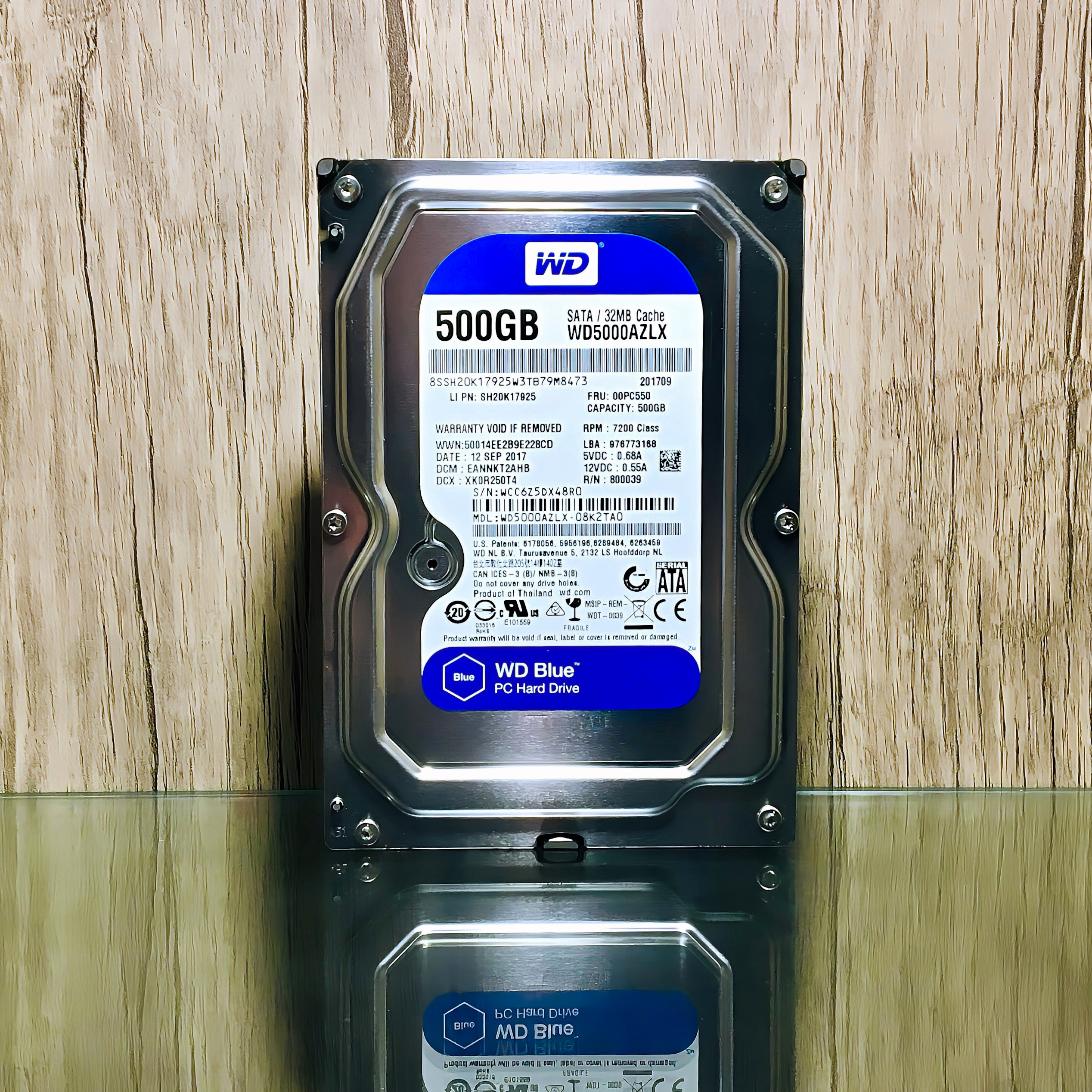 هارد دیسک وسترن دیجیتال آبی Western Digital Blue 500 GB WD5000 SATA