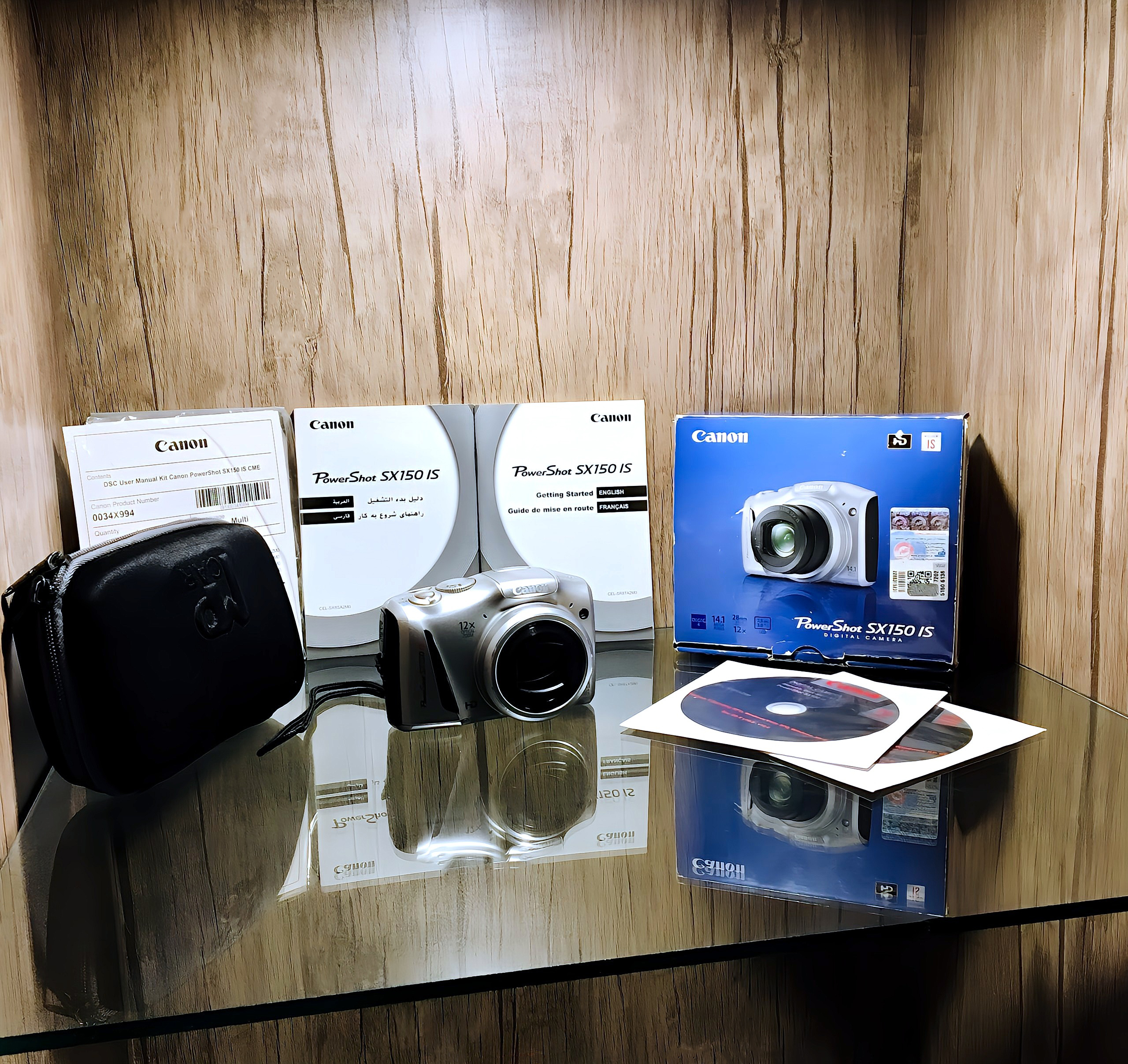دوربین عکاسی کانن کامپکت باتری خور 14.1 مگاپیکسل Canon PowerShot SX 150 IS