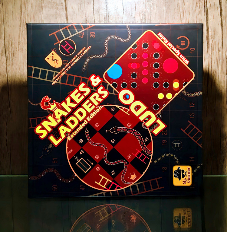 بازی مارپله و لودو (منچ) Snakes & Ladders ✣ Ludo ஐ